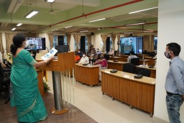 Welcome to HMoS (IC) Smt. Chandrima Bhattacharya